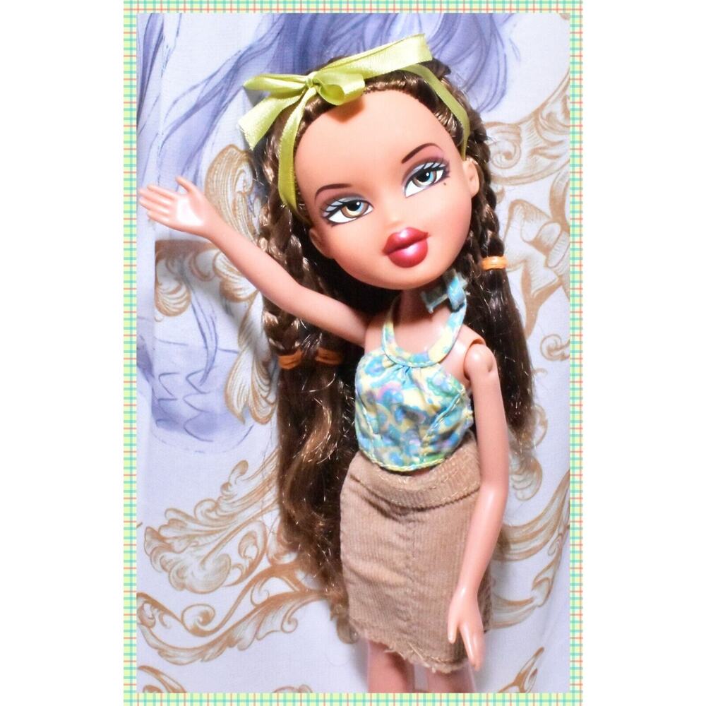 Vtg Bratz MGA Sun-kissed Summer Yasmin Doll Restyled Redressed Clothes Y2K 2004 - Picture 3 of 10